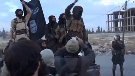 terroristas de Daesh en Kobani